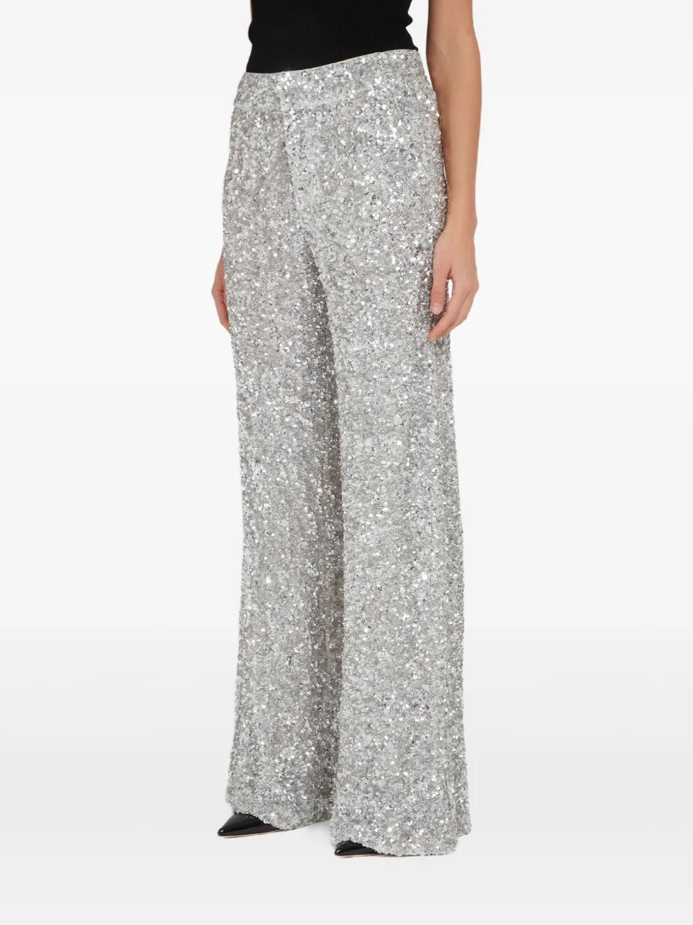 Alice + olivia Mame broek - Zilver