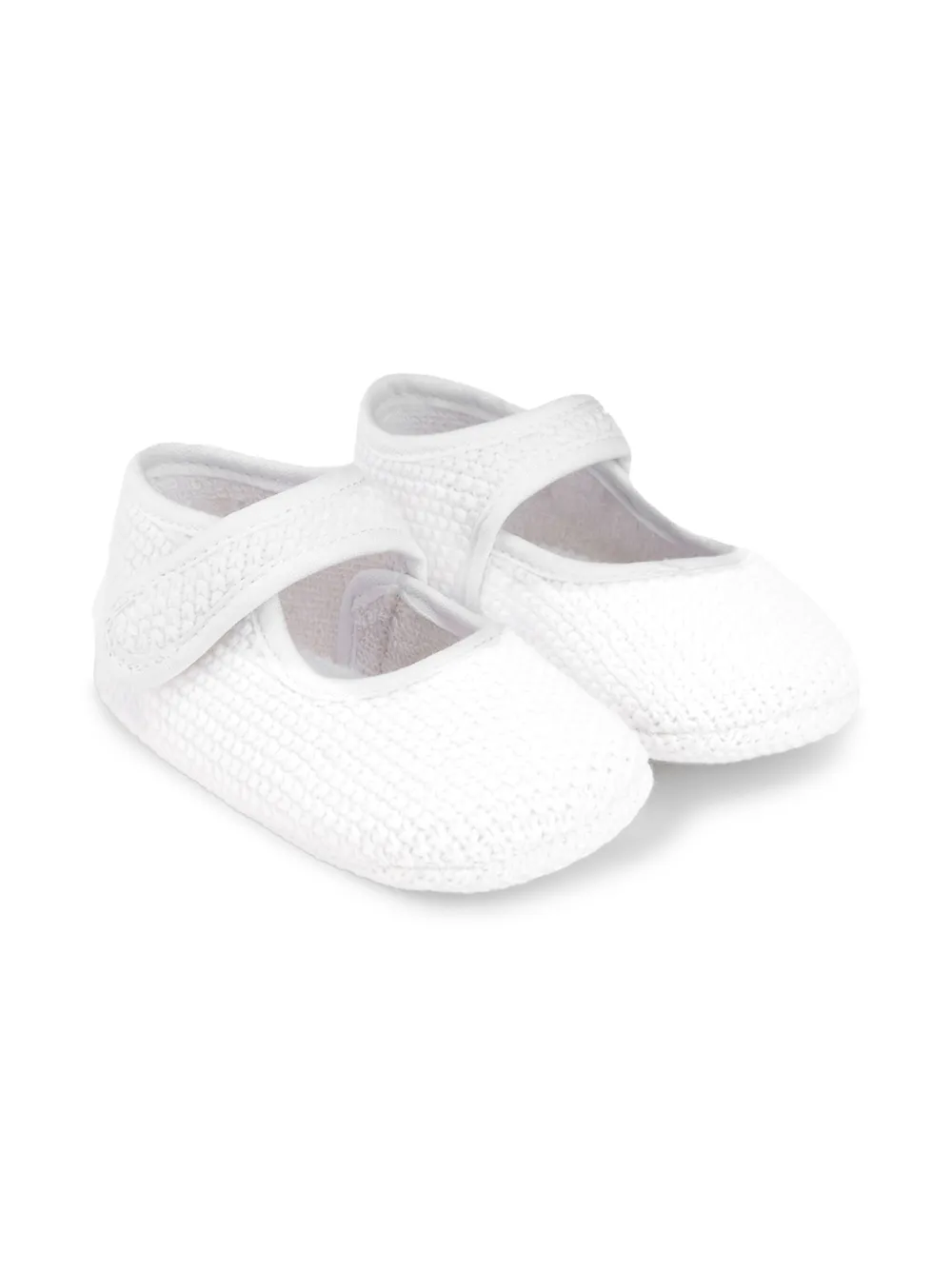 Paz Rodriguez cotton pre-walkers White