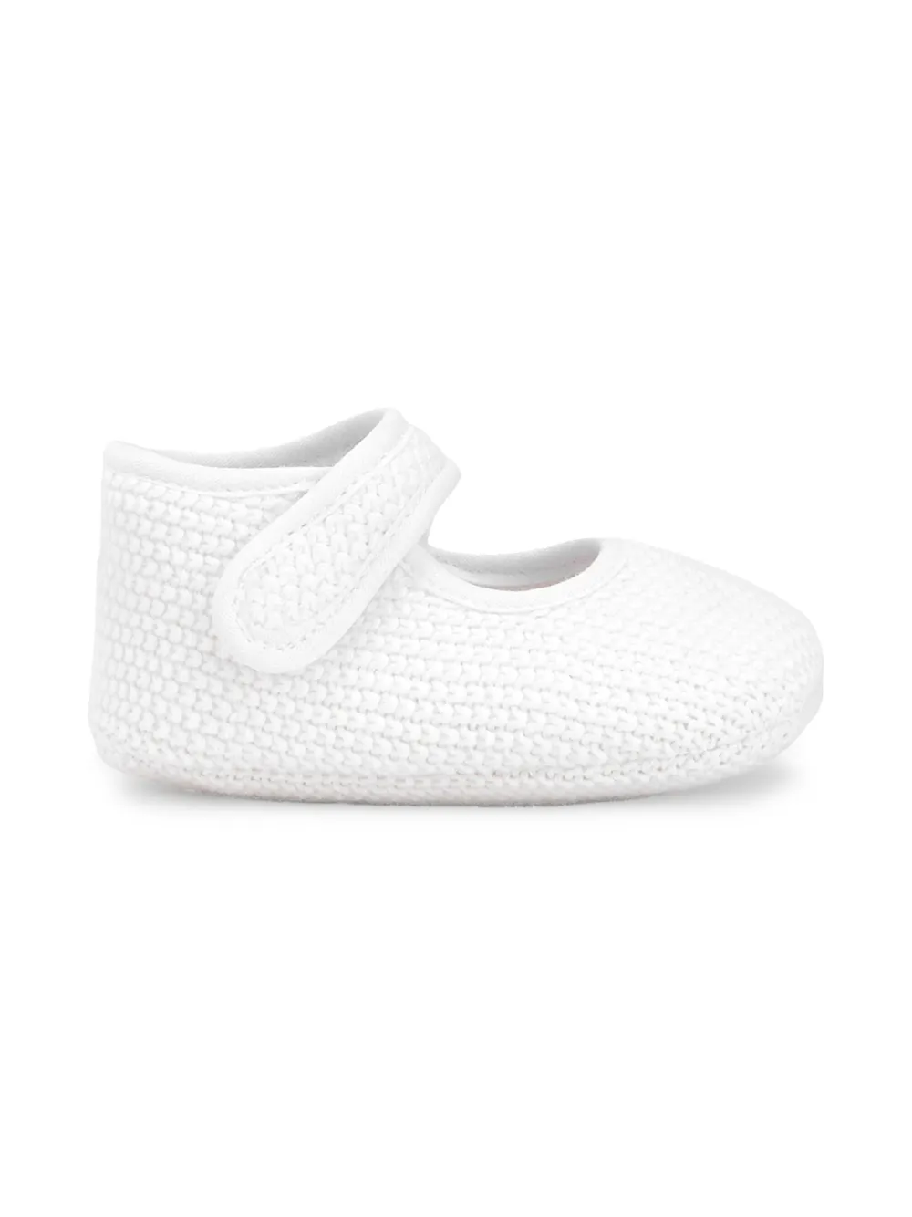 Paz Rodriguez cotton pre-walkers - Wit