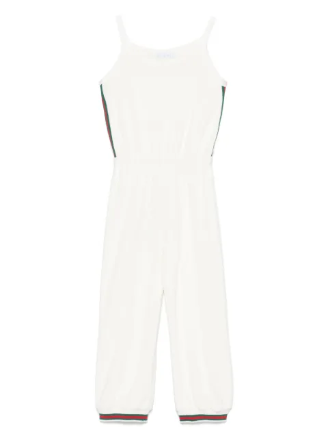 Gucci Kids jumpsuit con detalle Web