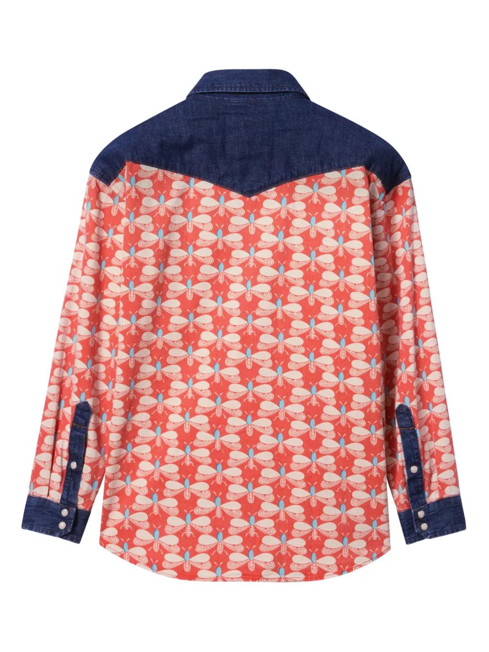 La DoubleJ x Mother The Tycoon blouse Oranje