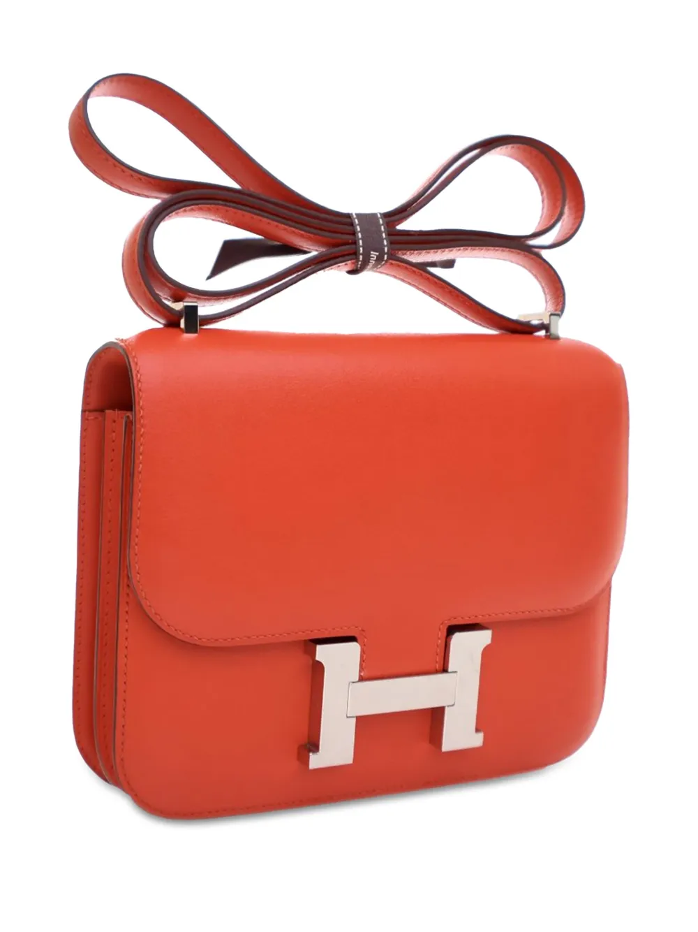 Hermès Pre-Owned 2017 Mini Swift Constance 18 crossbody bag - Rood