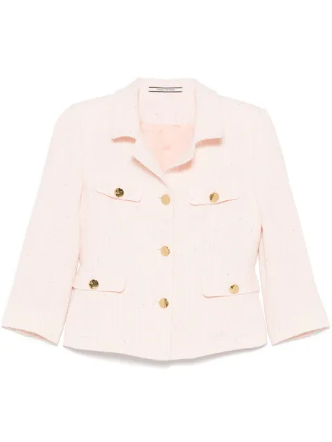 Tagliatore single-breasted tweed jacket