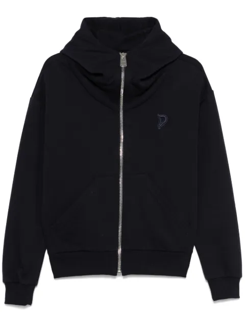 DONDUP embroidered-logo hoodie 
