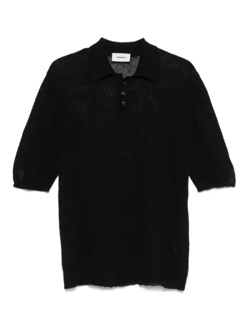A Paper Kid knitted polo shirt  