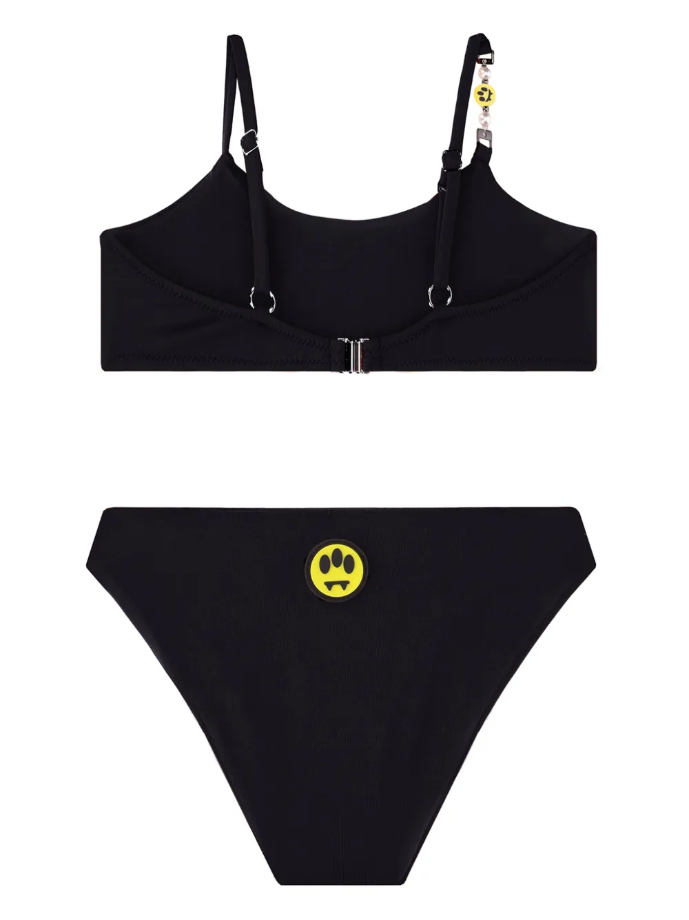 Barrow kids Bikini met geborduurd logo - Zwart