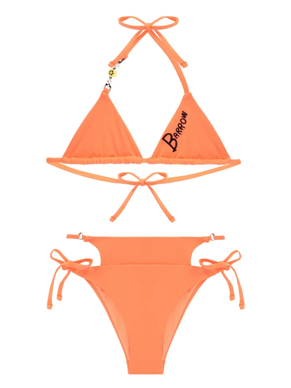 Barrow kids Bikini met logoprint Oranje
