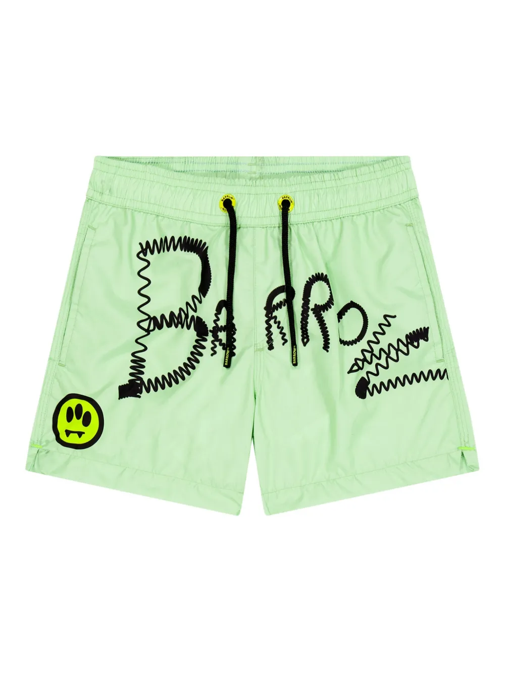 Barrow kids Zwembroek met logoprint Groen