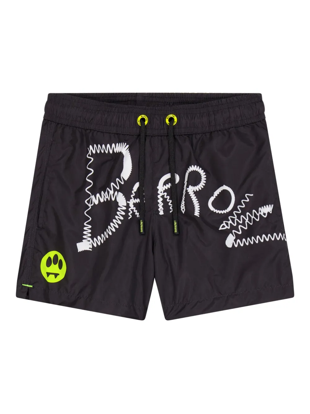 Barrow kids Zwembroek met logoprint Zwart