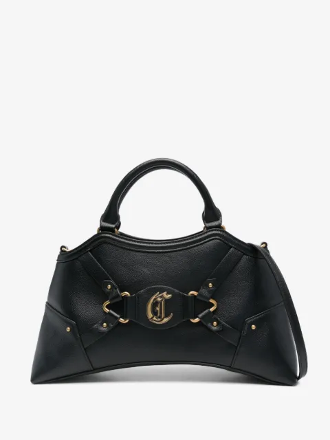 Just Cavalli totebag med logotypplakett