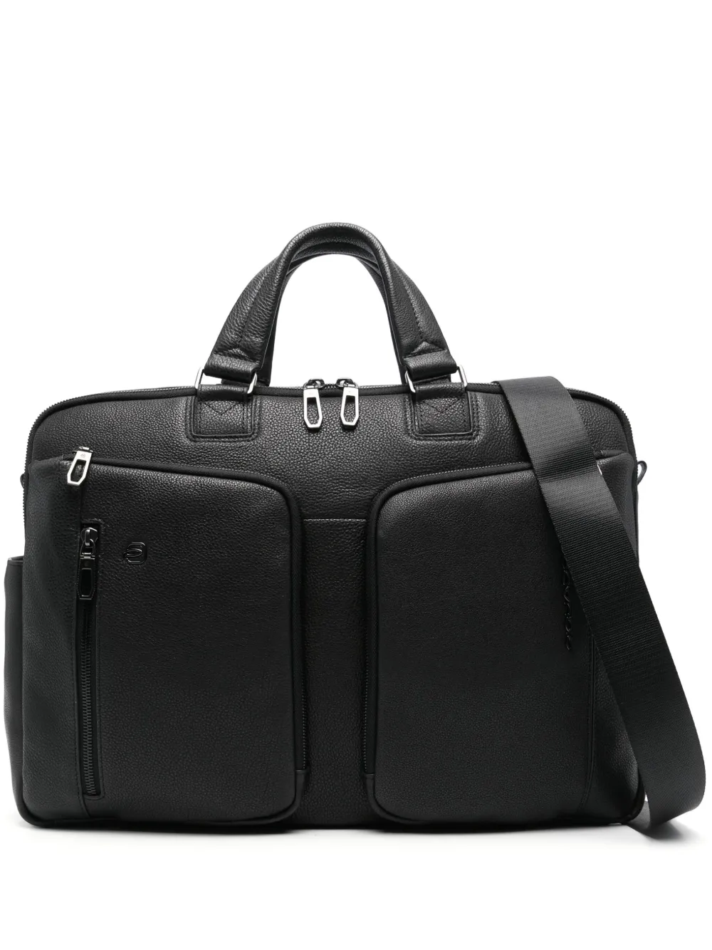 leather 15,6" laptop bag