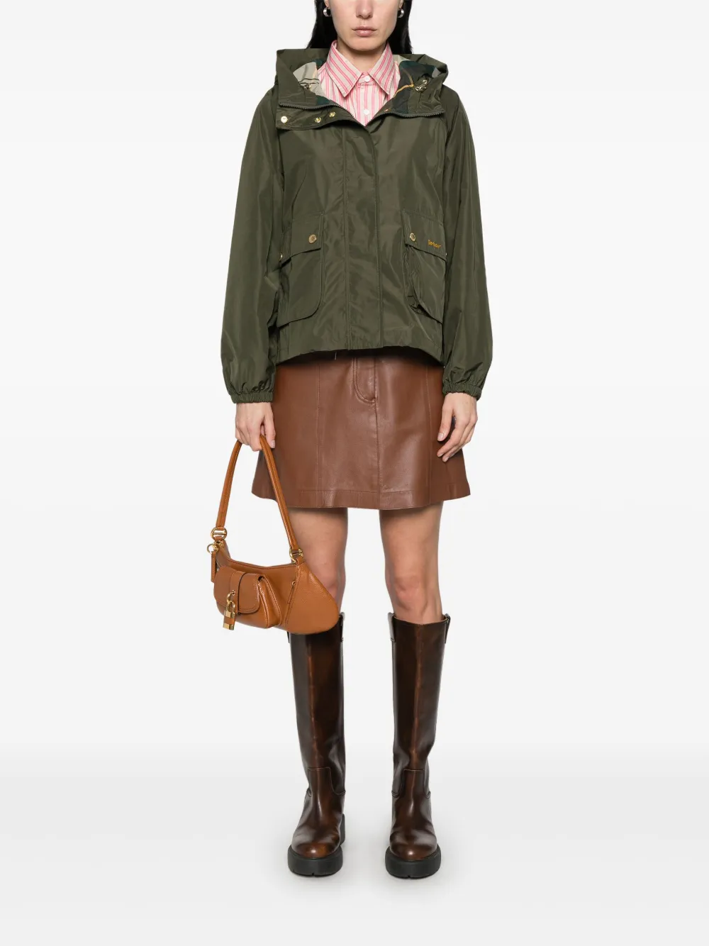 Barbour Mae waterdicht jack - Groen