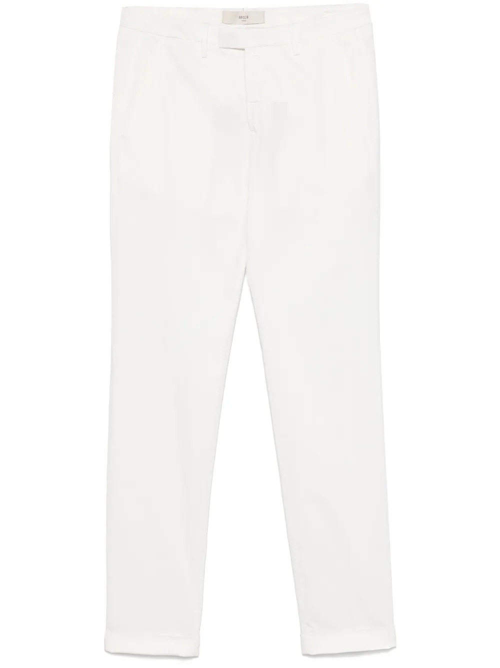 Briglia 1949 Chino met toelopende pijpen Wit