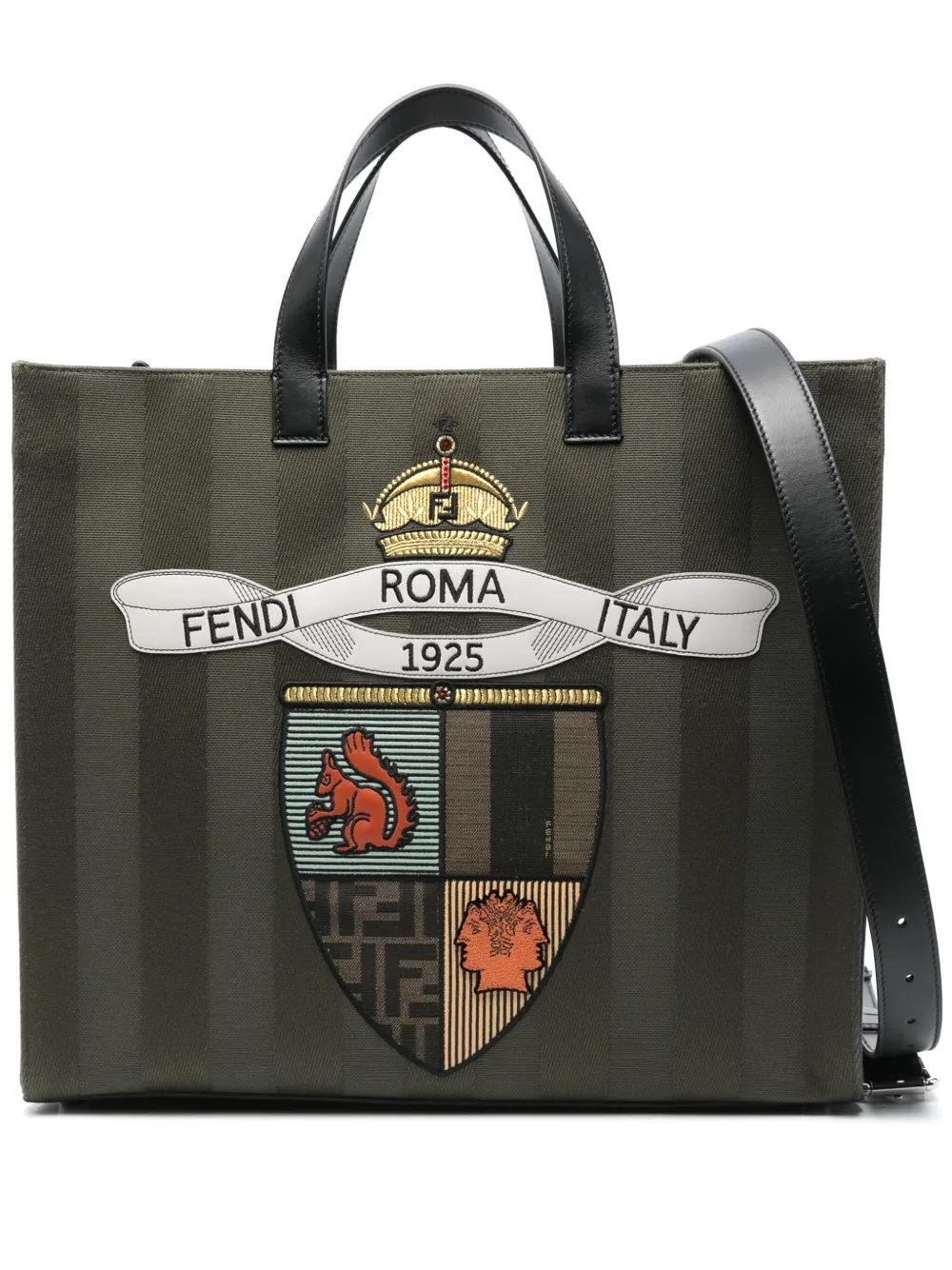 FENDI Club shopper Groen