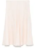 FENDI FF silk midi skirt - Pink