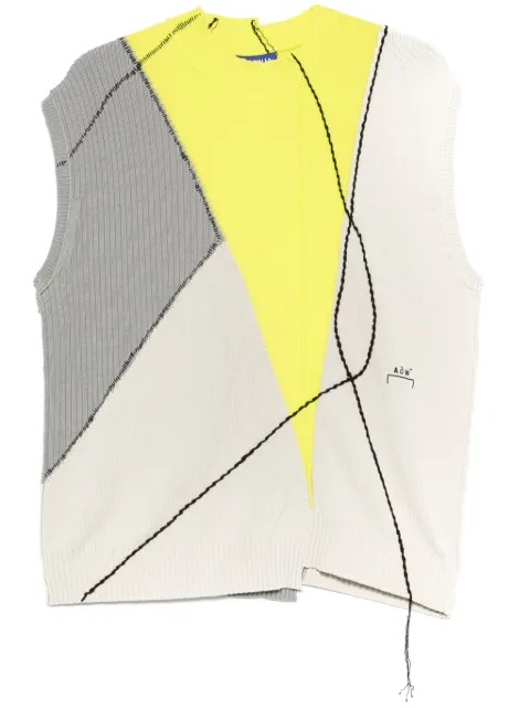 A-COLD-WALL* decorative-stitch vest