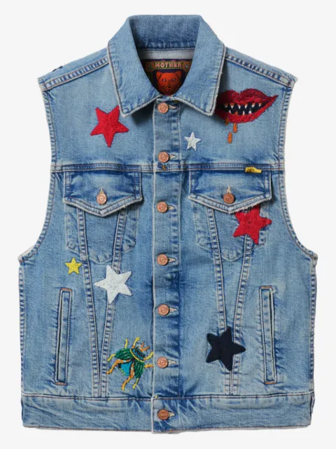 La DoubleJ x Mother The Clean Armhole Drifter vest