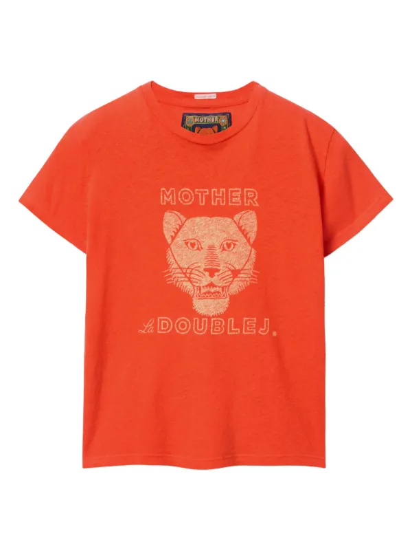 La DoubleJ The Sinful T-shirt in Orange