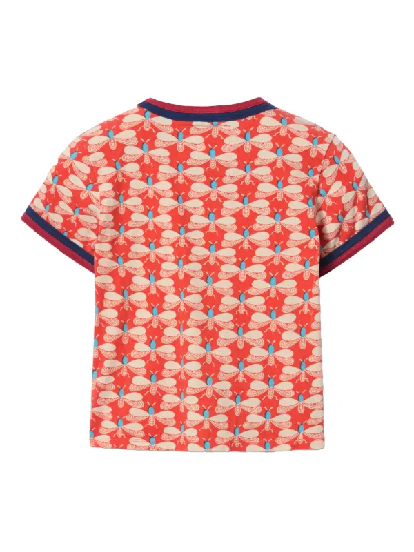 La DoubleJ x Mother Itty Bitty Double Binding Ringer T-shirt