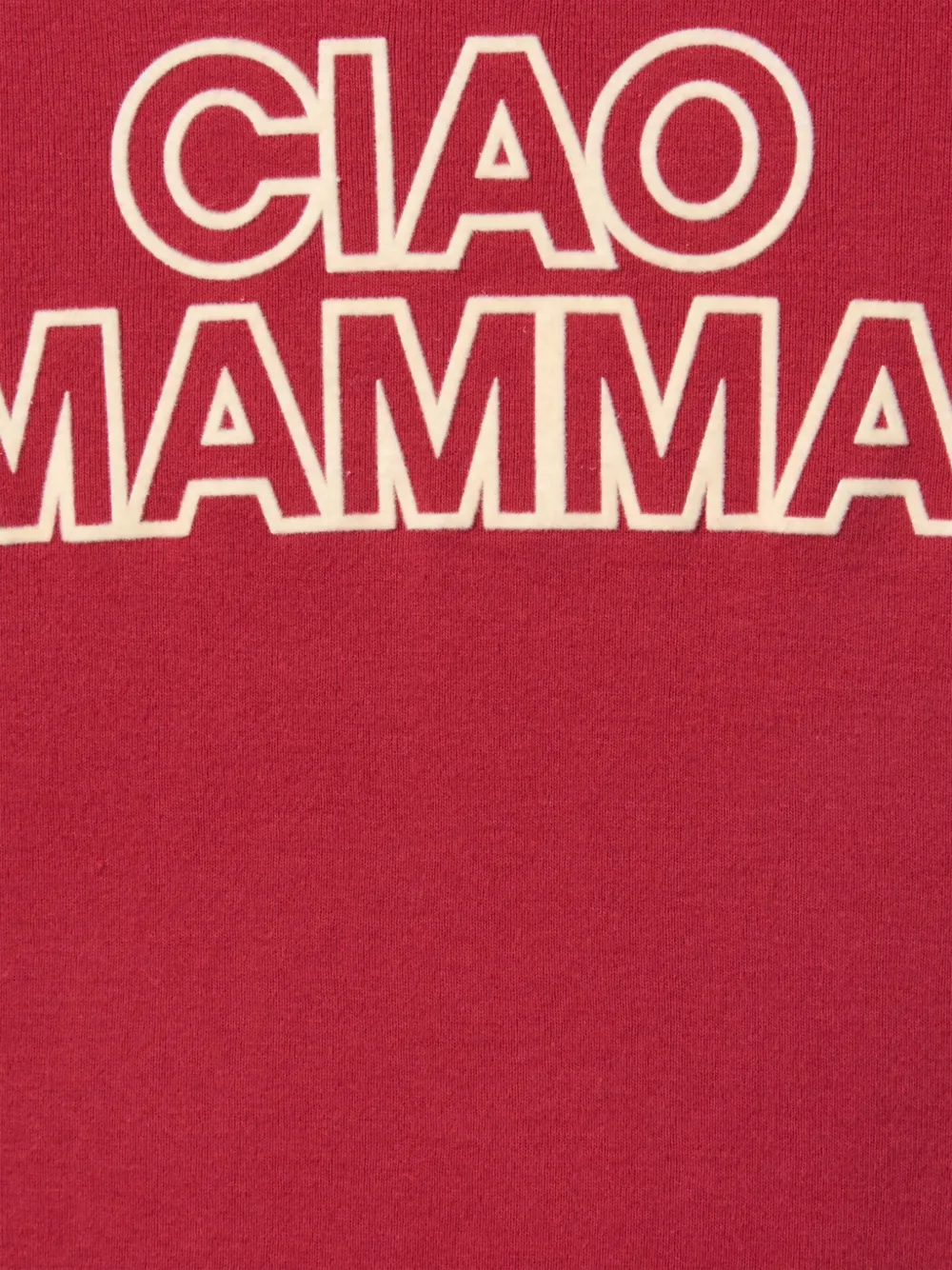 La Doublej Slogan-print T-shirt In Red