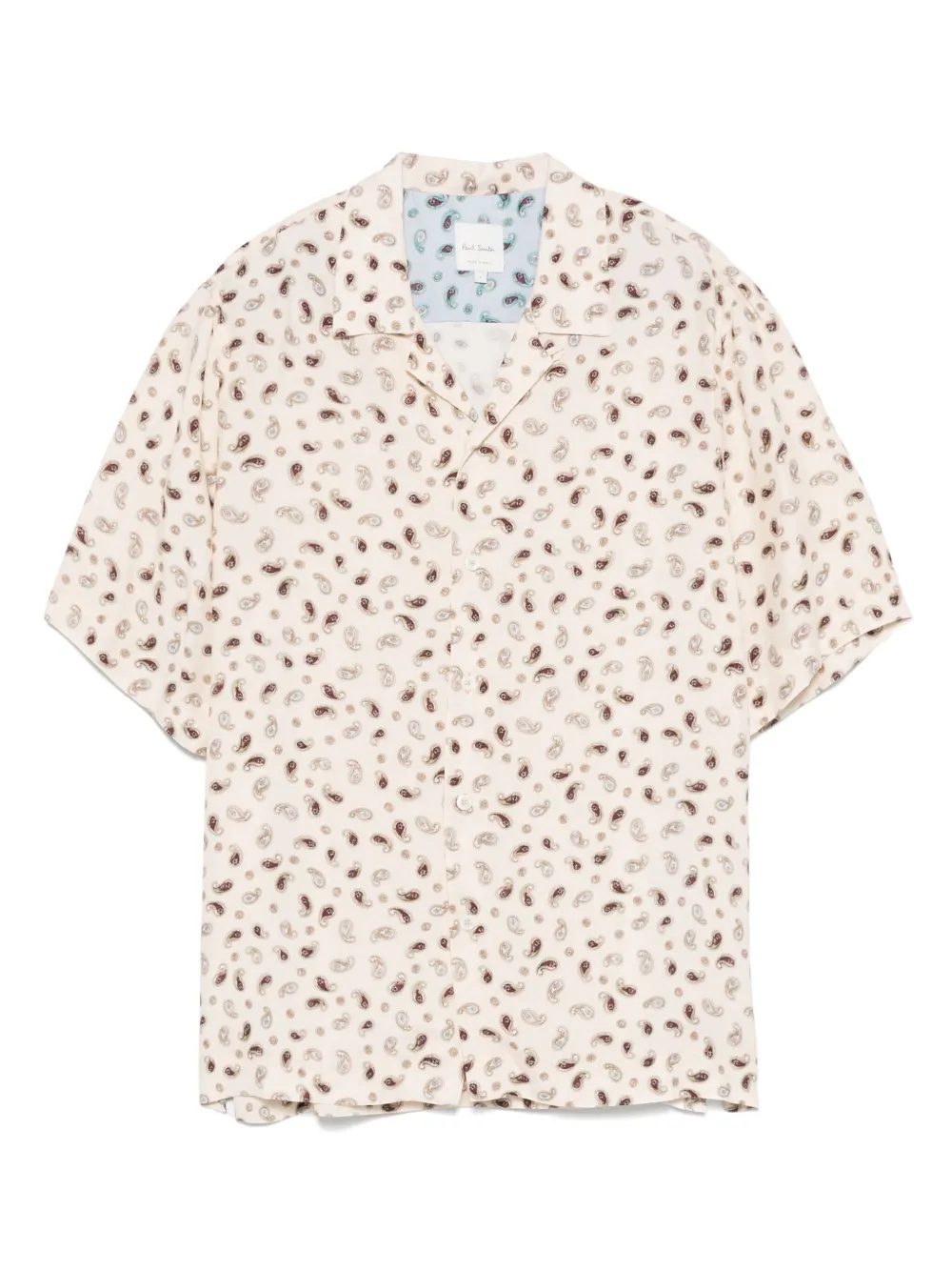 Paul Smith camisa con estampado de cachemira | neutro | Image 1