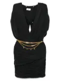Elisabetta Franchi cut-out mini dress - Black