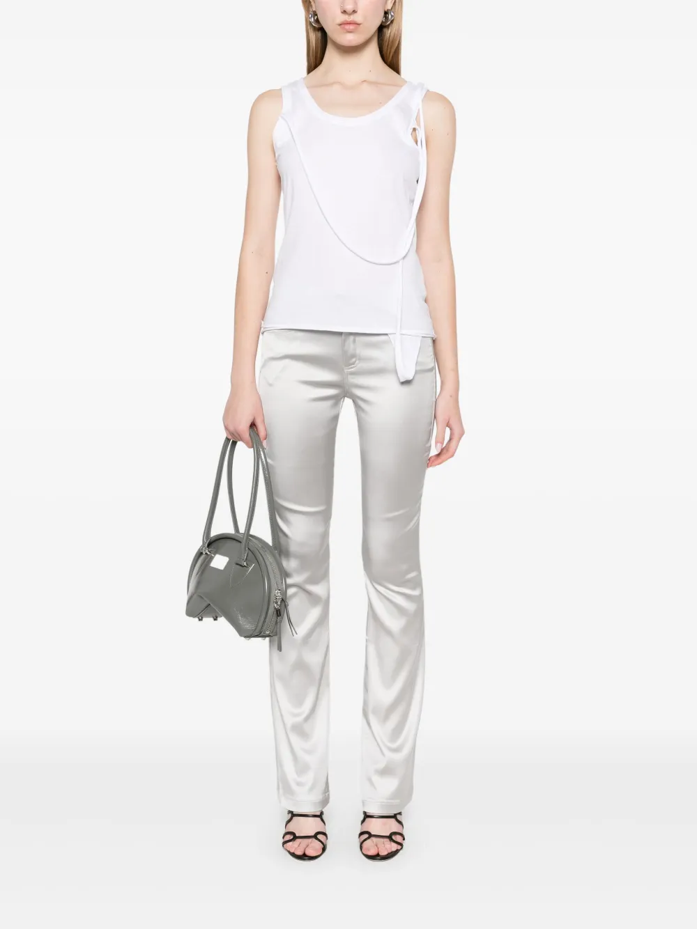 Helmut Lang strap-detailing tank top | Vests & Tank Tops | Image 2