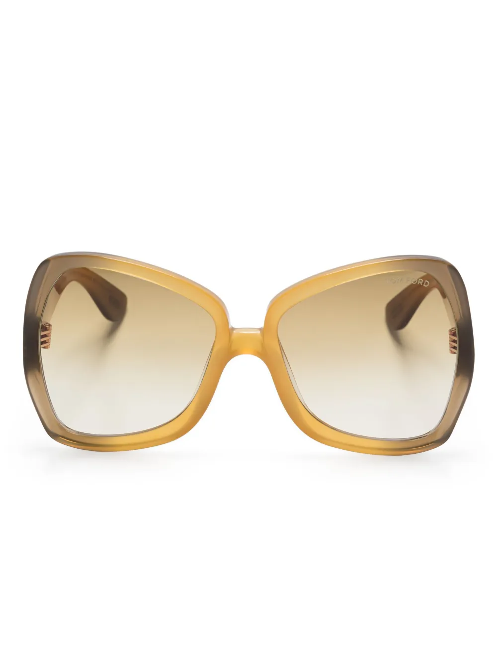 TOM FORD Eyewear Jerry サングラス - ブラウン TOM FORD Eyewear Jerry サングラス - ブラウン