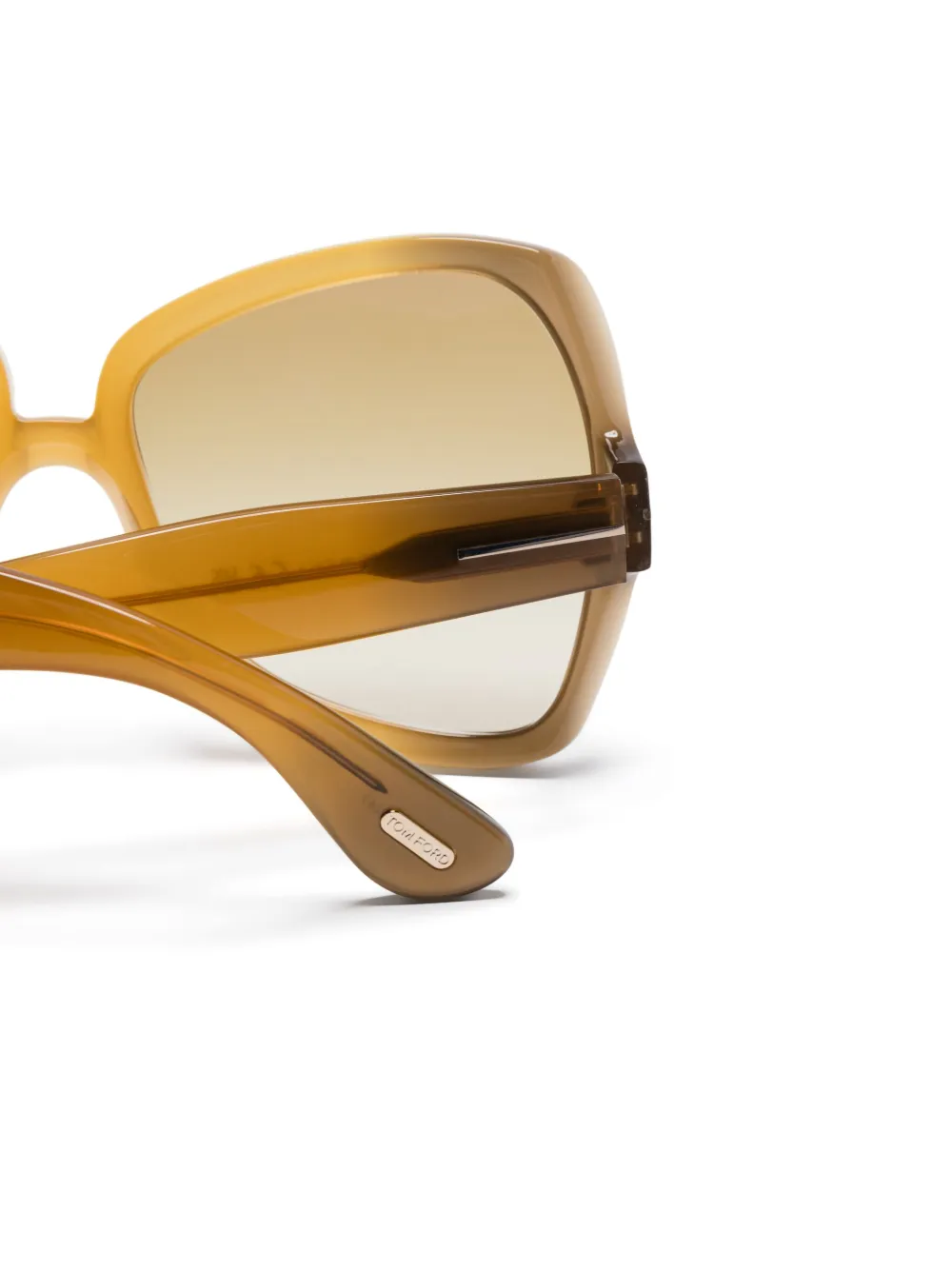 TOM FORD Eyewear Jerry zonnebril Bruin