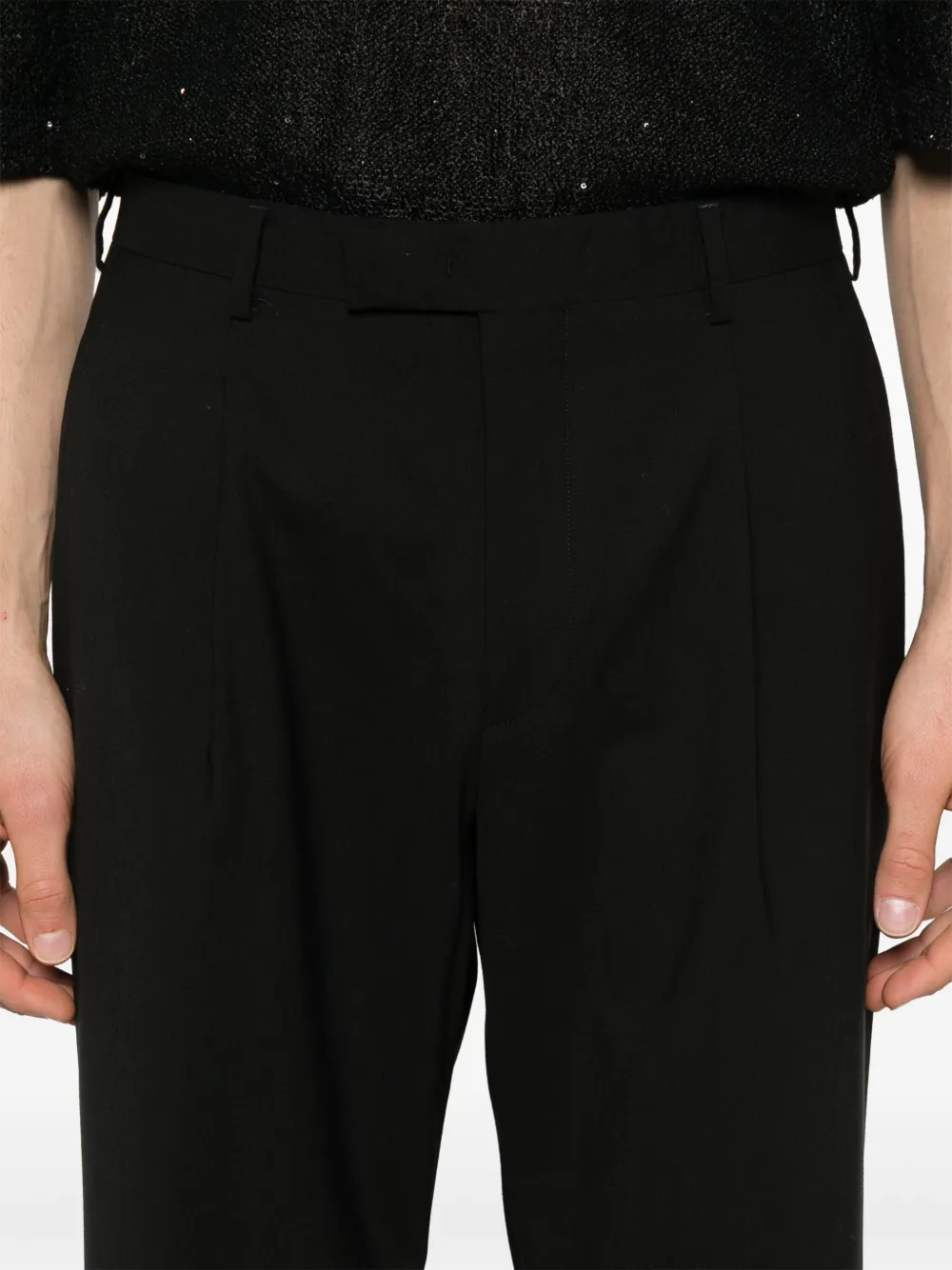 A Paper Kid Pantalon Zwart