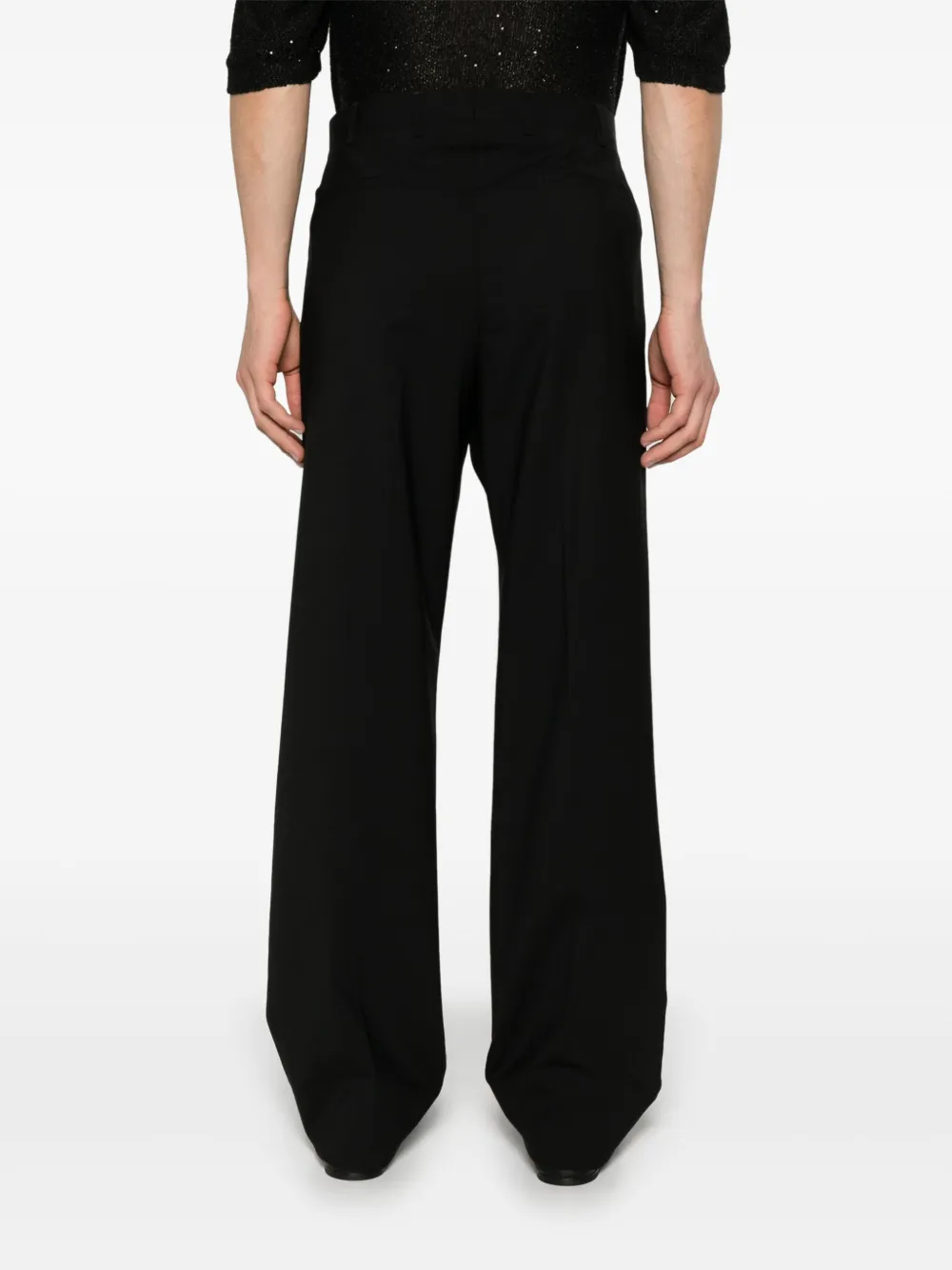 A Paper Kid Pantalon Zwart