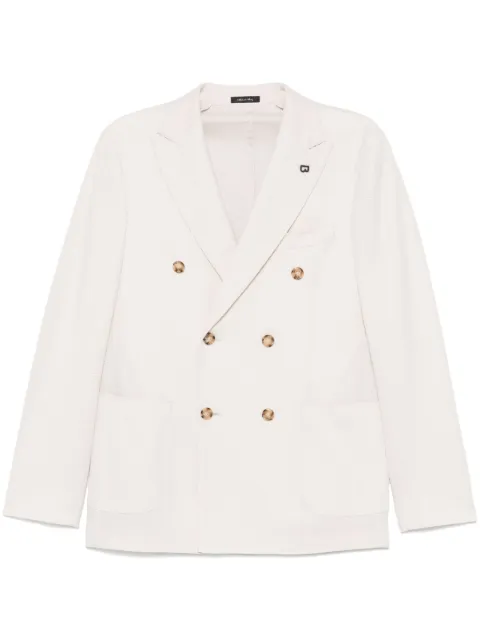 BRERAS MILANO blazer con doble botonadura