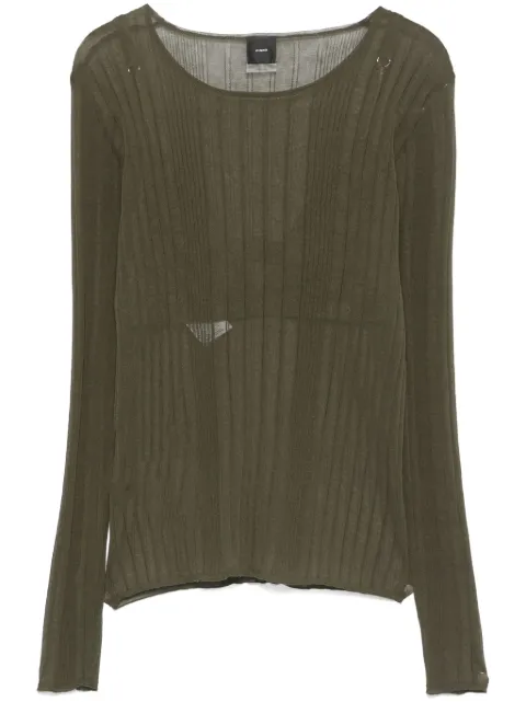 PINKO Blusa semitranslúcida