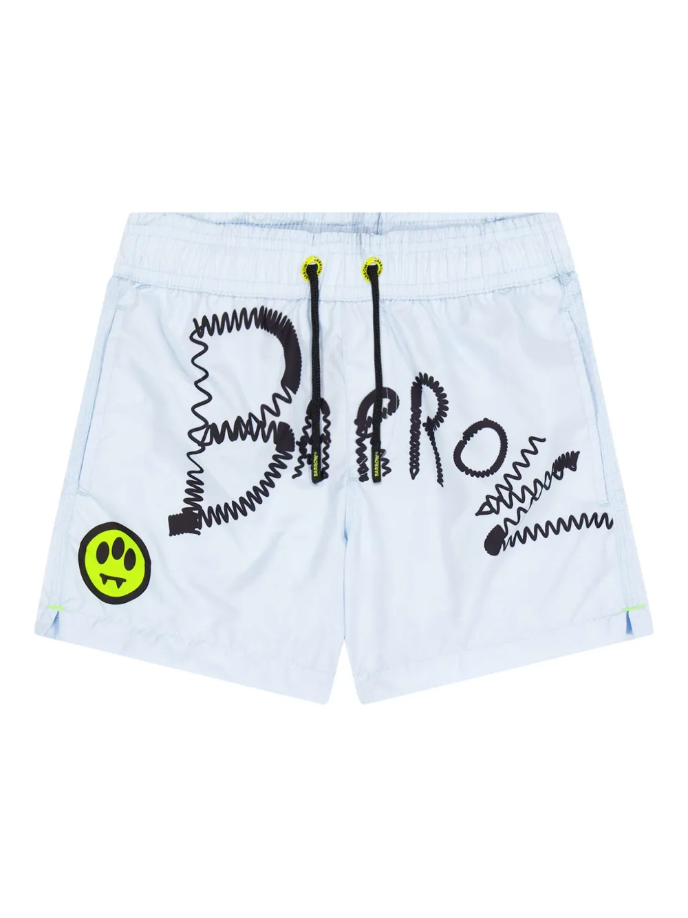 Barrow kids Zwembroek met logoprint Blauw