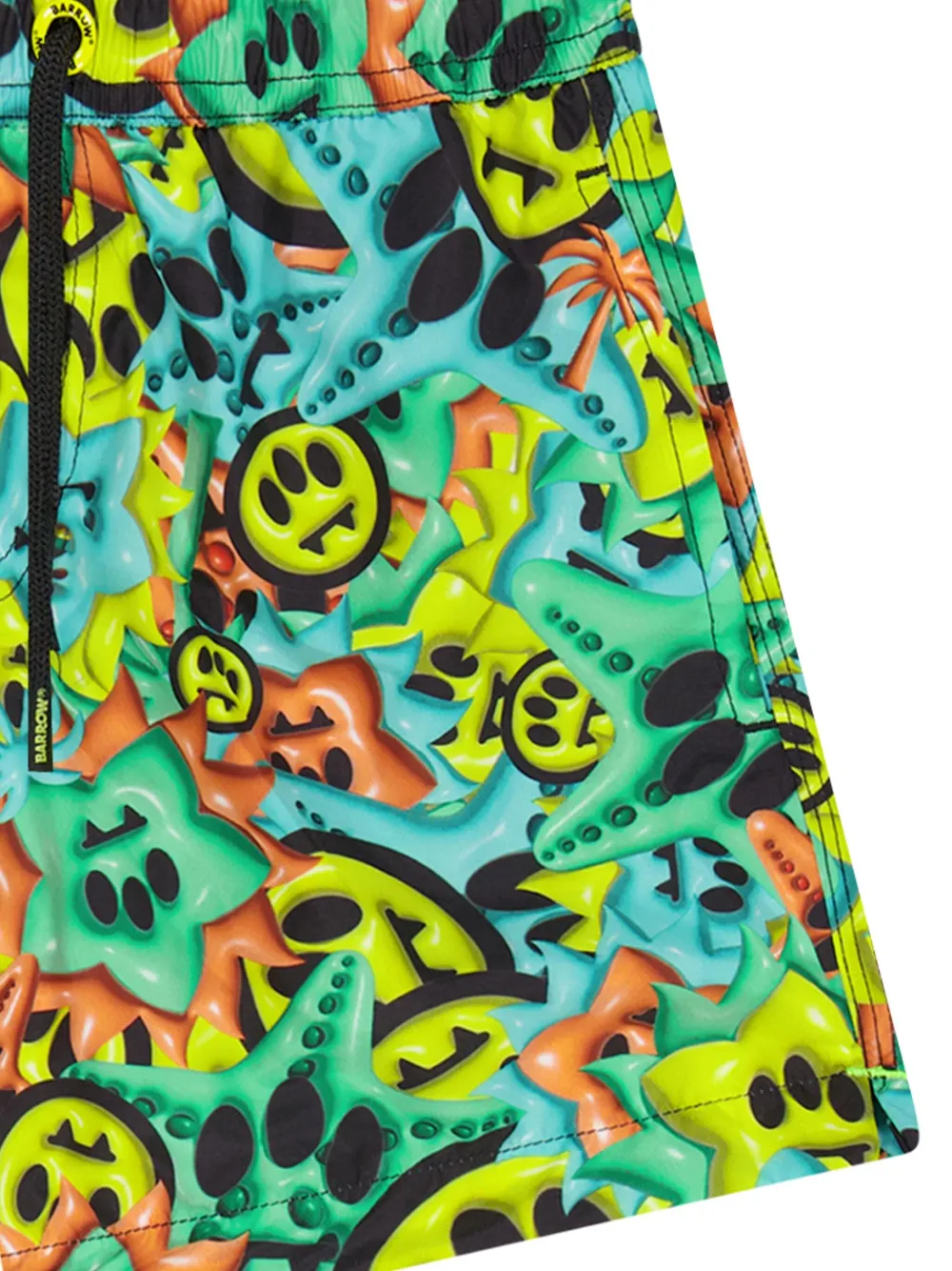 Barrow kids Zwembroek met print Groen