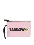 Barrow kids logo-print pouch - Pink