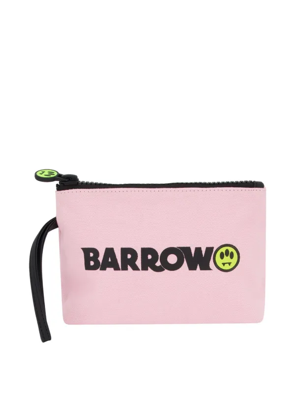 バロウギャングポーチ Barrow Kids ロゴ ポーチ | ピンク | FARFETCH JP