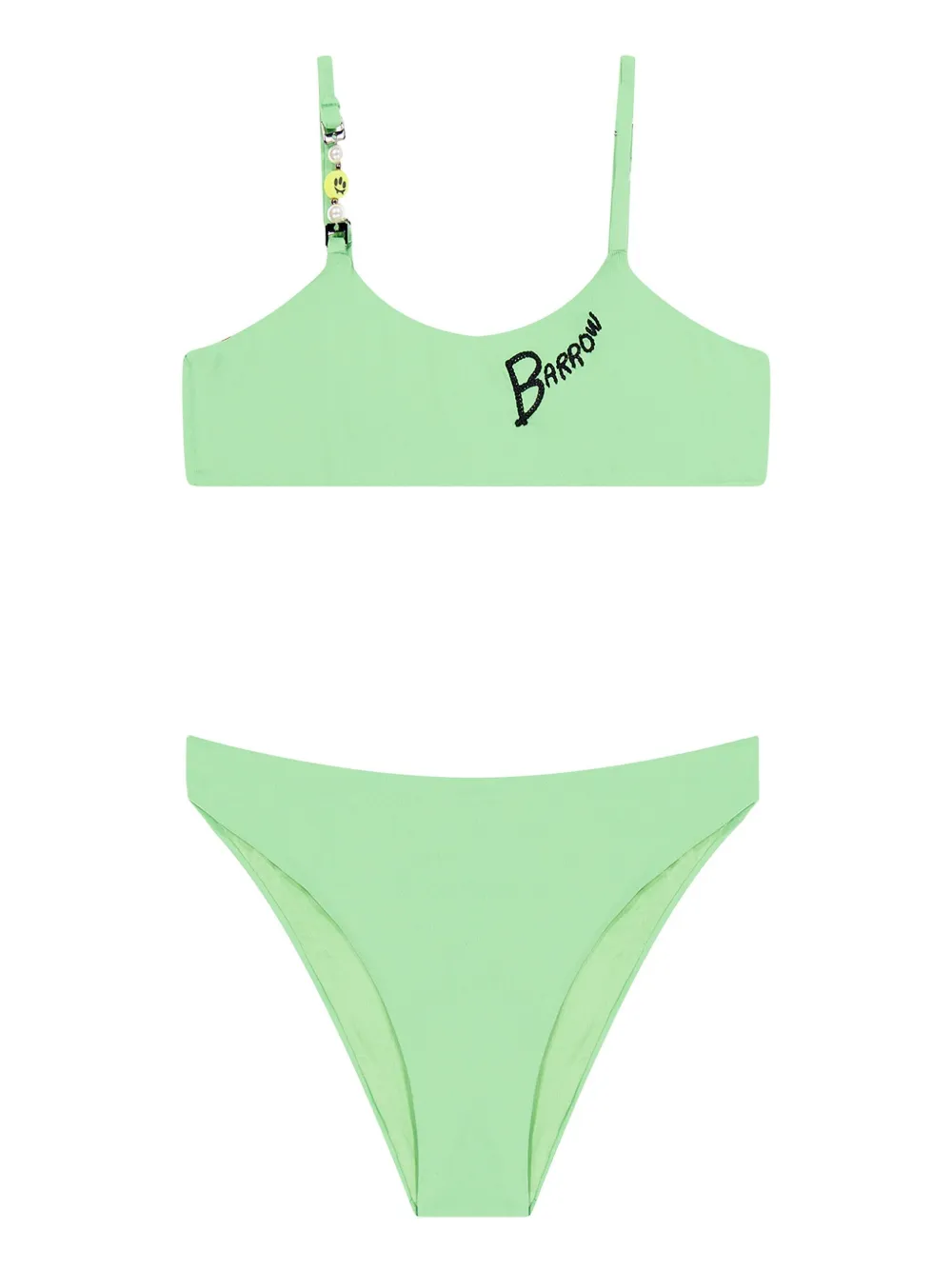 Barrow kids Bikini met geborduurd logo Groen