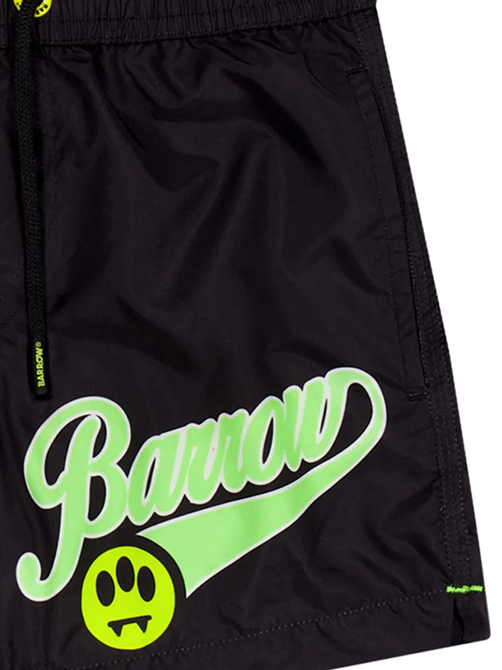 Barrow kids Zwembroek met logoprint Zwart