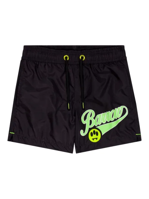 Barrow kids logo-print swim shorts 