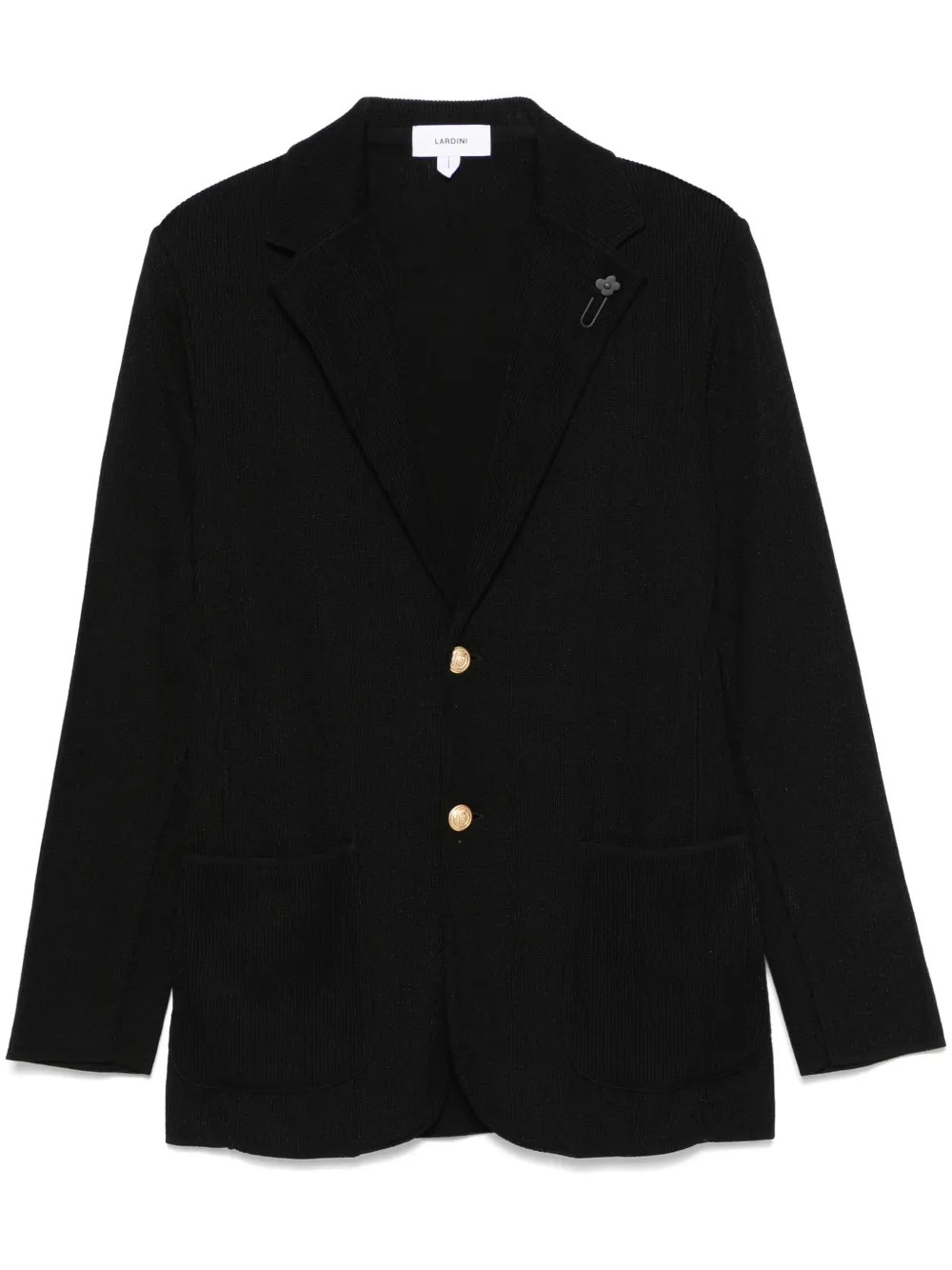 Lardini knitted blazer | Black | Image 1
