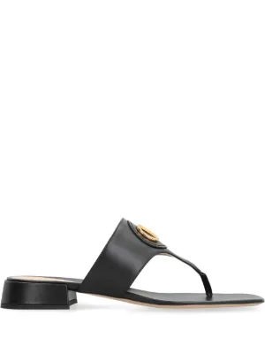 Valentino Garavani ロックスタッズ フラットサンダル 通販 - FARFETCH