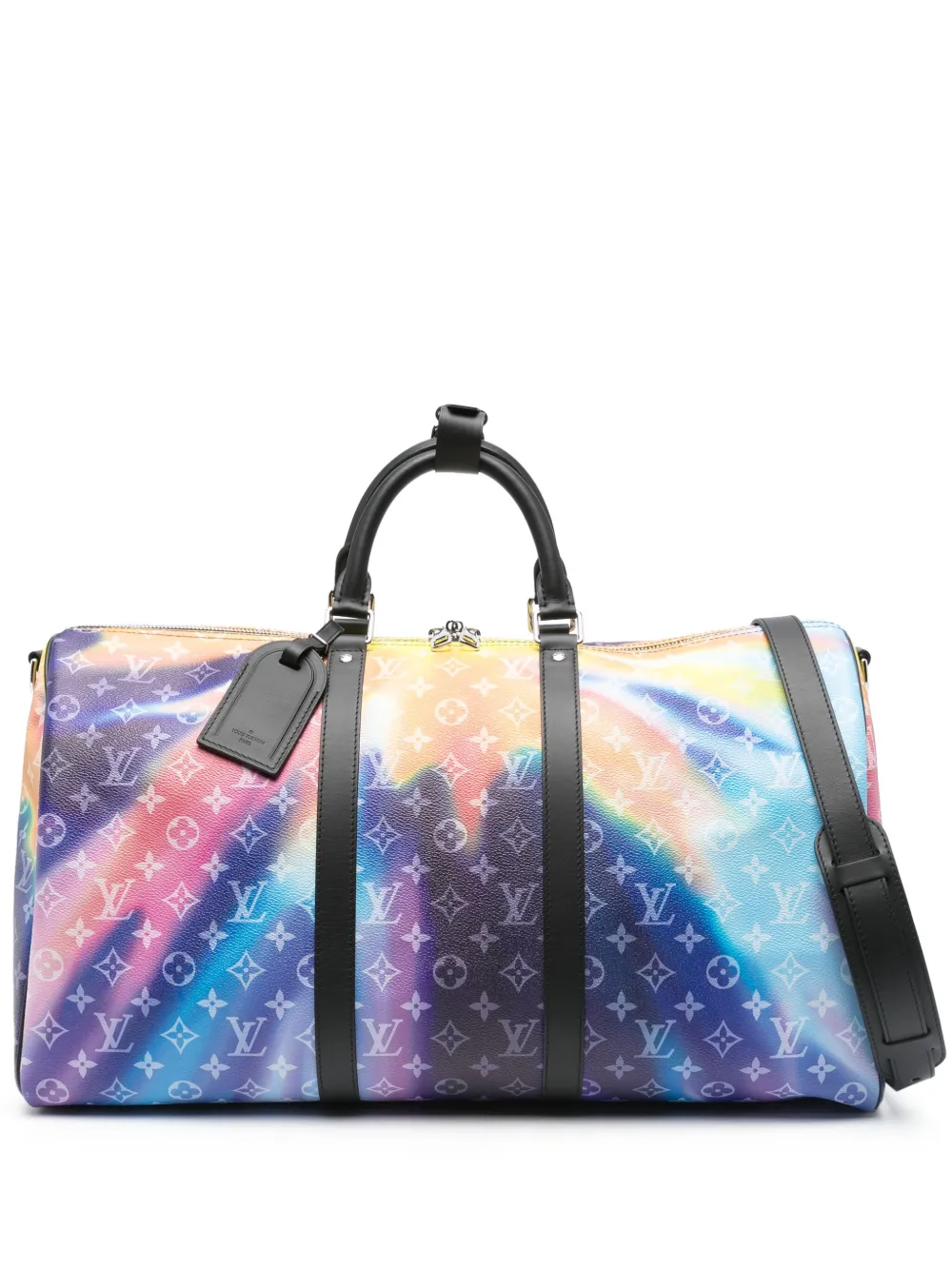 Louis Vuitton Pre-Owned Keepall Bandoulière 50 travel bag | Black | Image 1