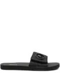 Michael Kors MK-charm slippers - Black