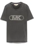 Michael Michael Kors Empire-stud T-shirt - Grey
