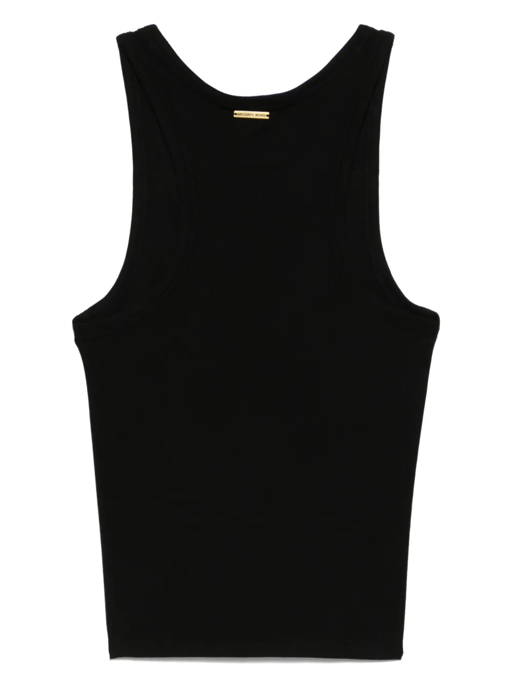 Michael Kors Geribbelde tanktop - Zwart