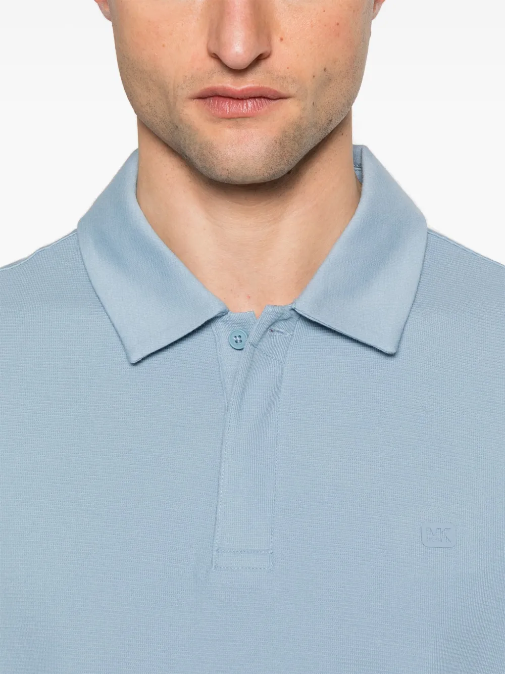 Michael Kors Piqué poloshirt Blauw