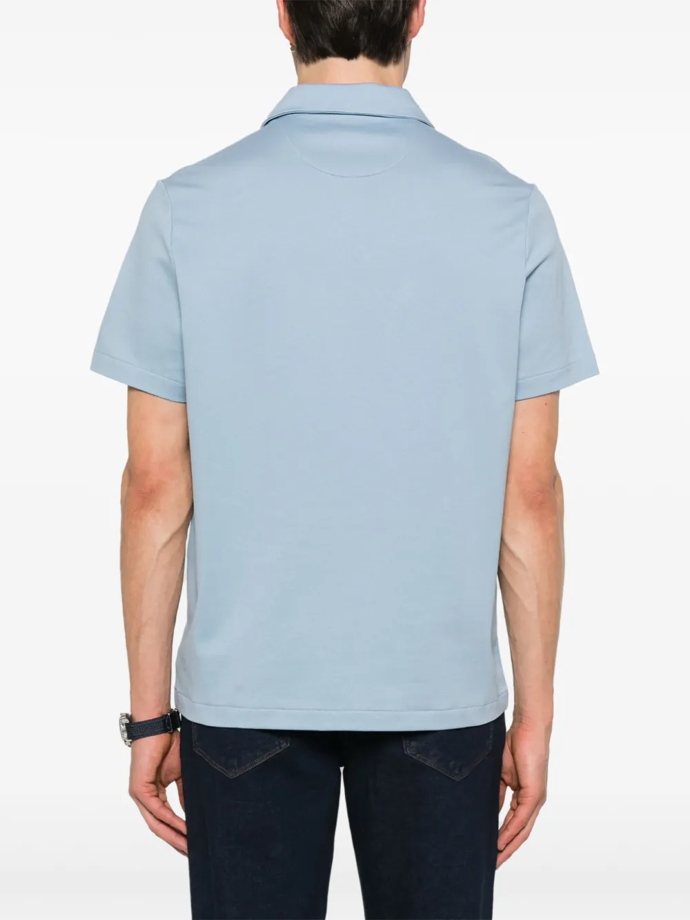 Michael Kors Piqué poloshirt Blauw