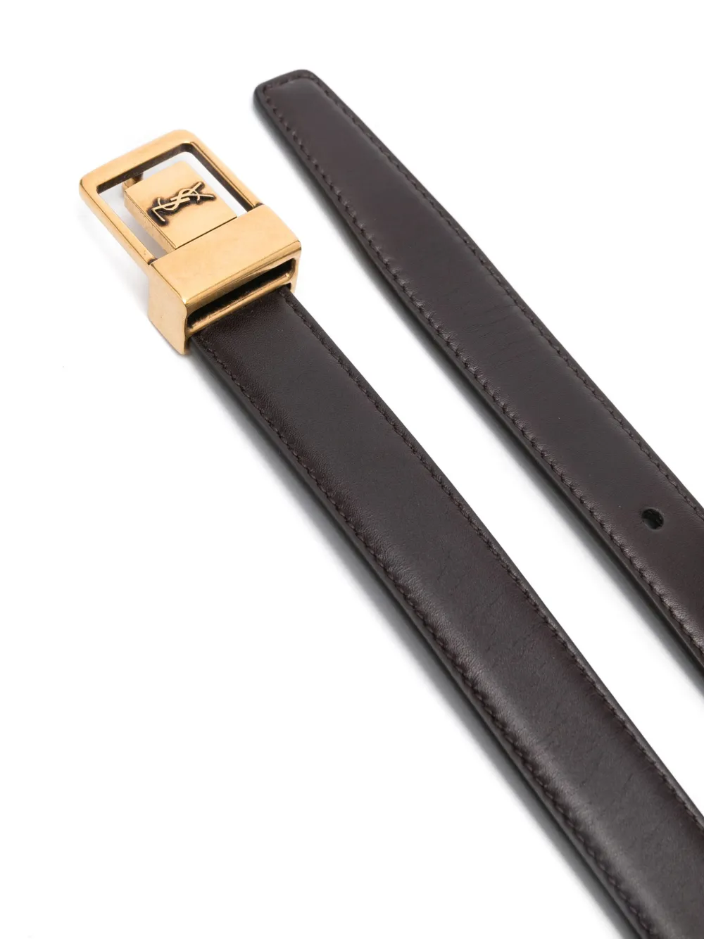 Saint Laurent La 66 riem - Bruin