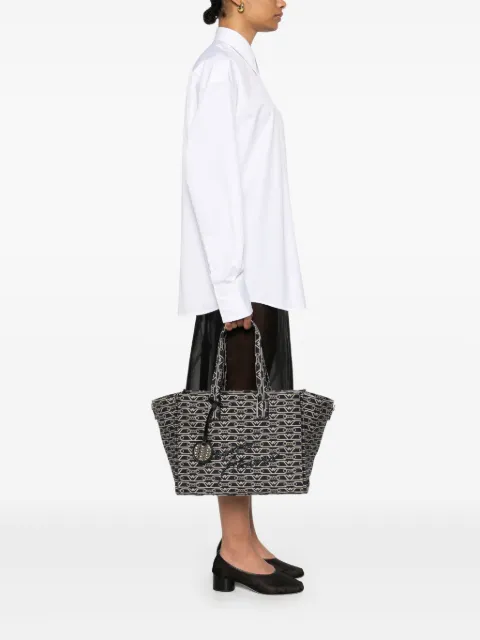Emporio Armani monogram-jacquard tote bag EW000370AF12993 - 1